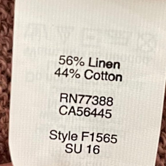 Madewell XXS Postscript Maeve Linen Blend Cardigan Sweater - Picture 5 of 6